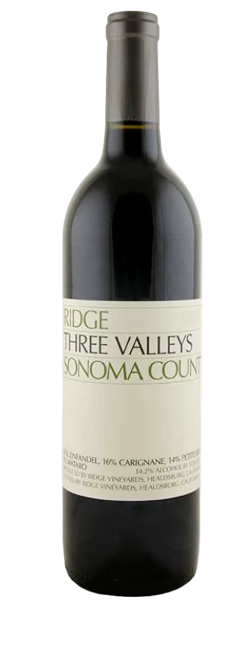 Ridge Vineyards Three Valleys