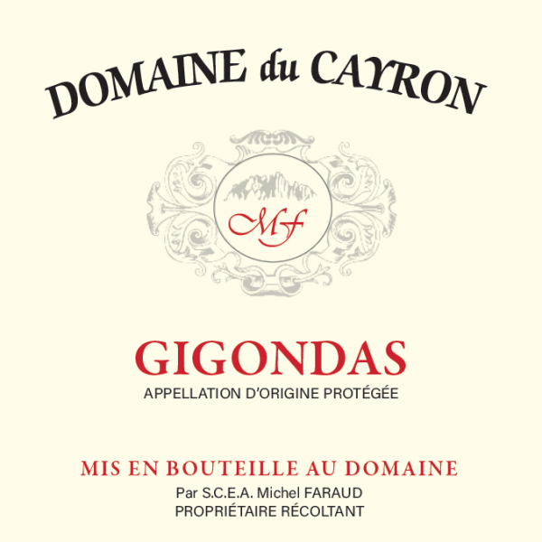 Domaine du Cayron Gigondas 2022
