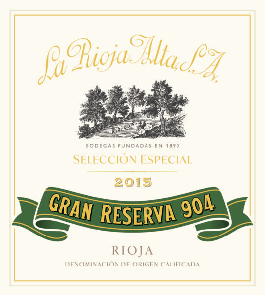 La Rioja Alta Rioja Gran Reserva 904 2015