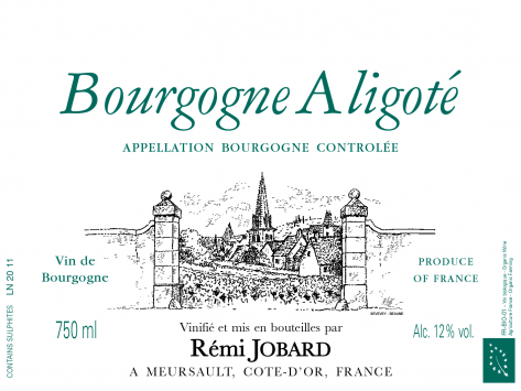 Domaine Rémi Jobard Bourgogne Aligoté 2022