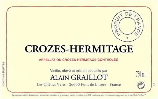 Alain Graillot Crozes-Hermitage 2022