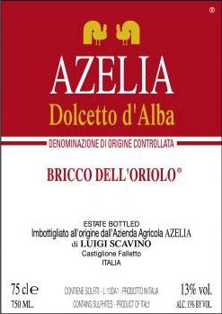 Azelia Dolcetto d'Alba Bricco dell'Oriolo 2023