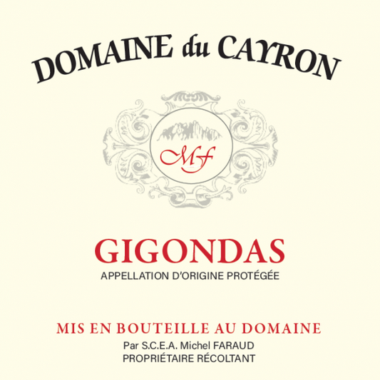 Domaine du Cayron Gigondas 2022