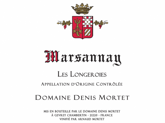 Domaine Denis Mortet Marsannay Rouge Les Longeroies 2022