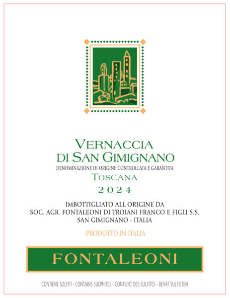 Fontaleoni Vernaccia di San Gimignano 2024